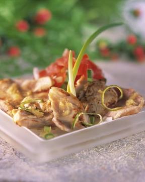 Filet de lapin aux noisettes